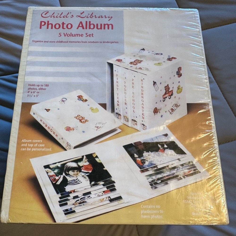 Colorful Baby Memory Book Set - Picture 2 of 3
